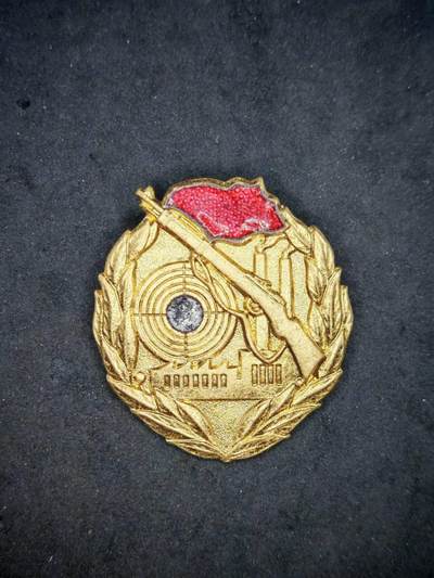 凯旋世界勋赏（第18期）（欢迎送拍）（对拍品有疑问请询问客服，不接受到手刀，出价默认拍品品相。请认真阅读拍卖规则！出价默认已认可！）（收到货请录制开箱视频，无视频概不处理问题。） - 东德工人战斗队射击技能章金级