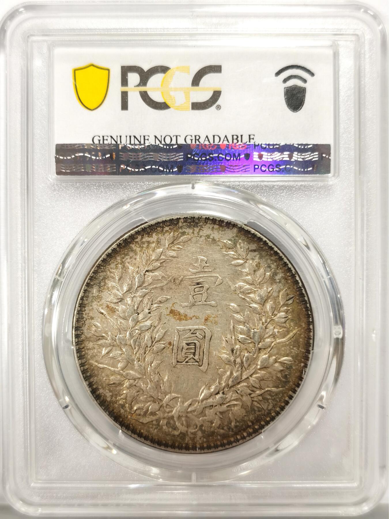 博洋堂世界钱币拍卖第136期（全场包邮） PCGS XF 民国十年袁大头，原味包浆
