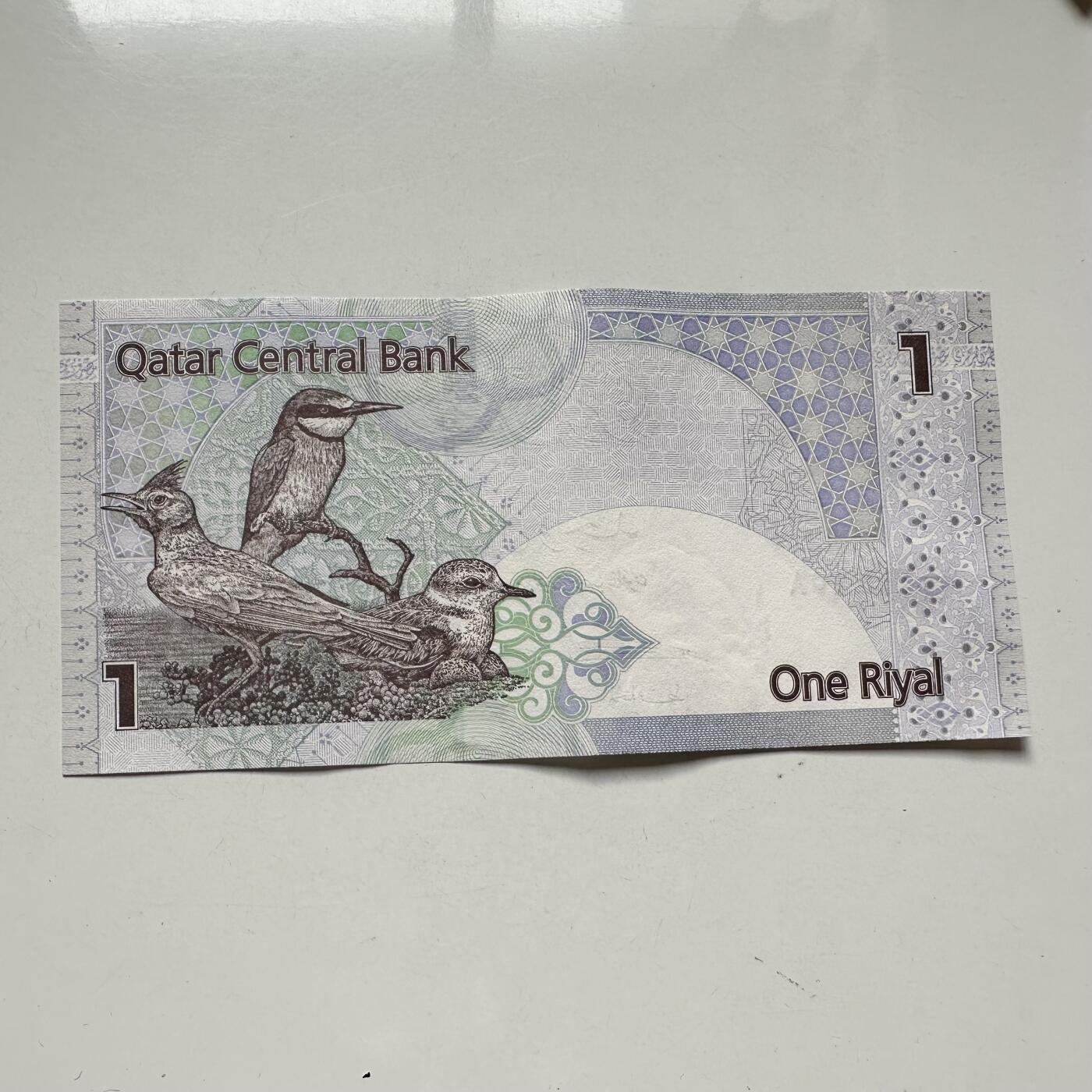 🌹外币初藏🌹🐯2025年第93场  每周二四六晚8️⃣点 接代拍 卡塔尔2008年一里亚尔