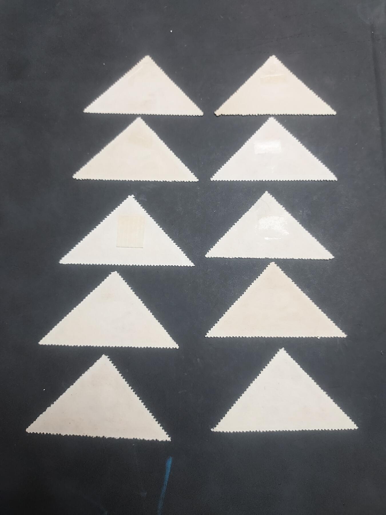 博彦收藏 KT 9月1日 8点邮票专场 纪10 3-1 盖销10枚 ，上品