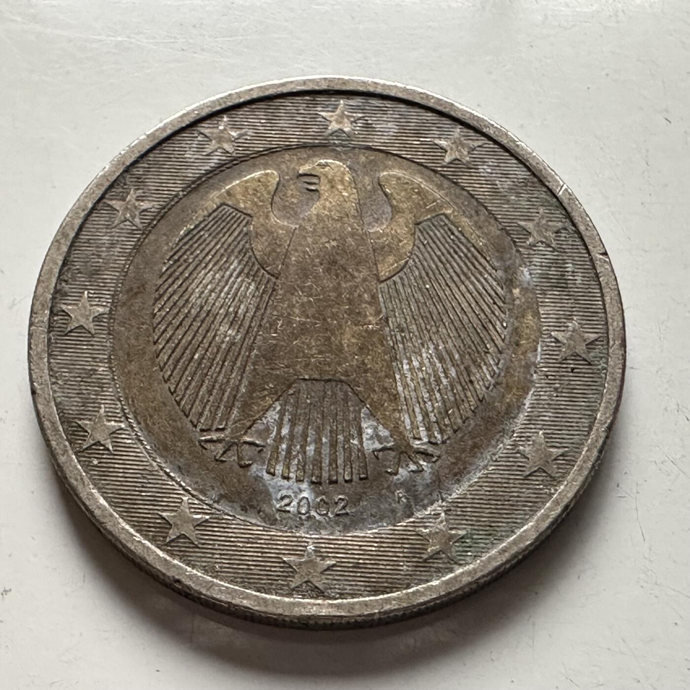 🌹外币初藏🌹🐯2025年第93场  每周二四六晚8️⃣点 接代拍 德国2欧元