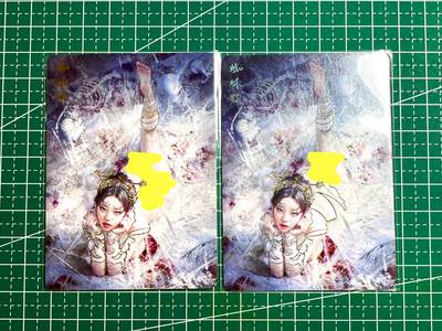 【关注参拍有赠卡】显眼宝29期  奇奇怪怪专场 - 燎原卡牌 焱卡文化 妖姬传 刷子蜘蛛精 幻彩一对2张 63*88
