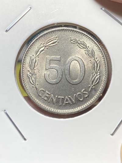 2025年第八十三场(总第一百零九场）外国好品散币(免佣金) - 好品–厄瓜多尔🇪🇨1977年50分