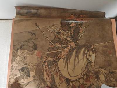 趣卡卡拍No.18期（无佣金免手续费，分享成交有奖） 【海报，50*70mm】戴敦邦艺术馆-海报-《牡丹亭-惊梦》+《满江红-岳飞》（海报筒发货）