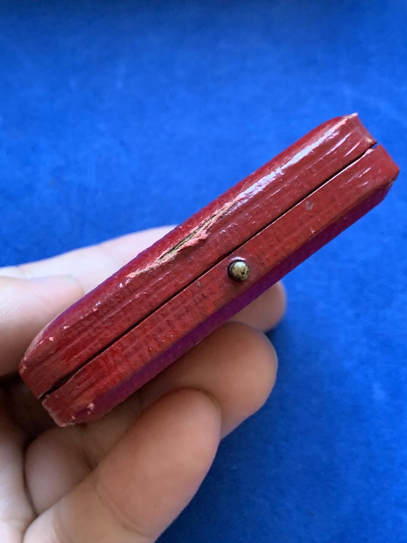 《竞宝斋》第413场 周日，周一，周二，3场连拍 （全场包邮） 法国洗礼银章，24.6g，38.5mm，丰饶角边铭，有轻磕,带原盒