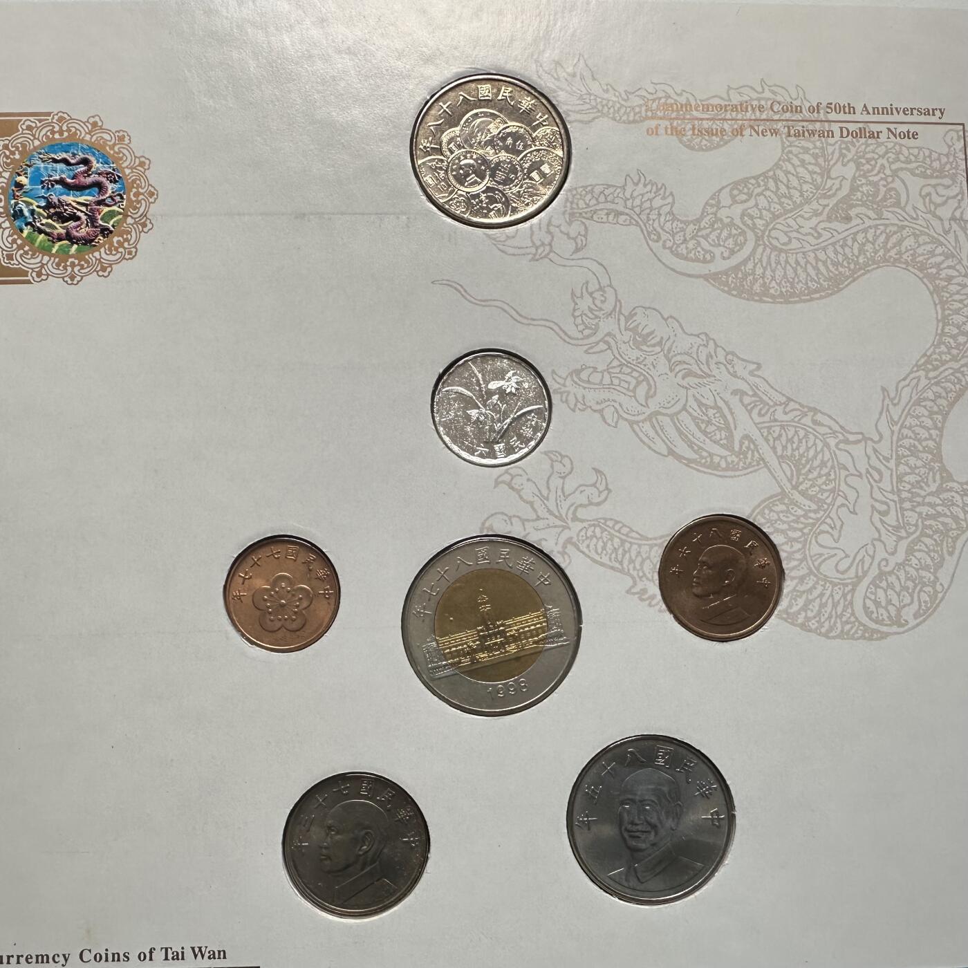 🌹外币初藏🌹🐯2025年第93场  每周二四六晚8️⃣点 接代拍 中国钱币收藏册 中港澳台套币 91梅花 多枚纪念币