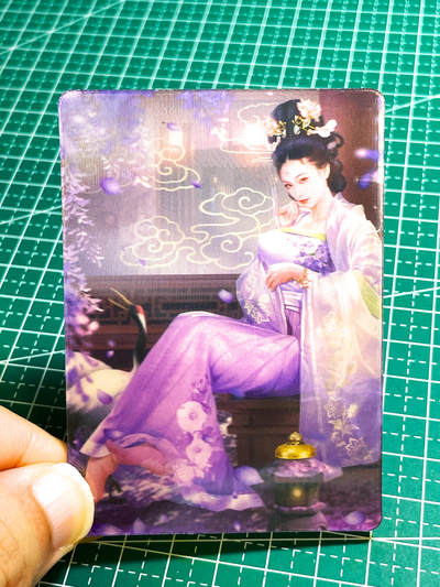 【关注参拍有赠卡】显眼宝29期  奇奇怪怪专场 - 涅槃卡牌     金瓶梅人物系列  林太太   共1张   光冊工艺  大卡尺寸  63*90