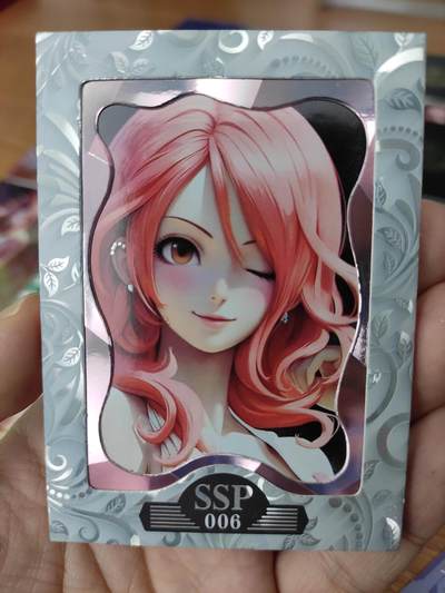 卡迷第5期，清仓 自制卡 各路海贼王女卡 背面朝上放的是清凉版