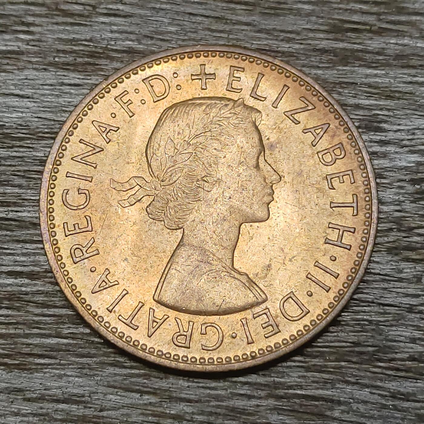 【铜匠收藏】★第131场★散币场，无佣金，30包邮。不满30元，支付5元运费。《接受代拍 代送NGC评级》 英国 1967年 1便士