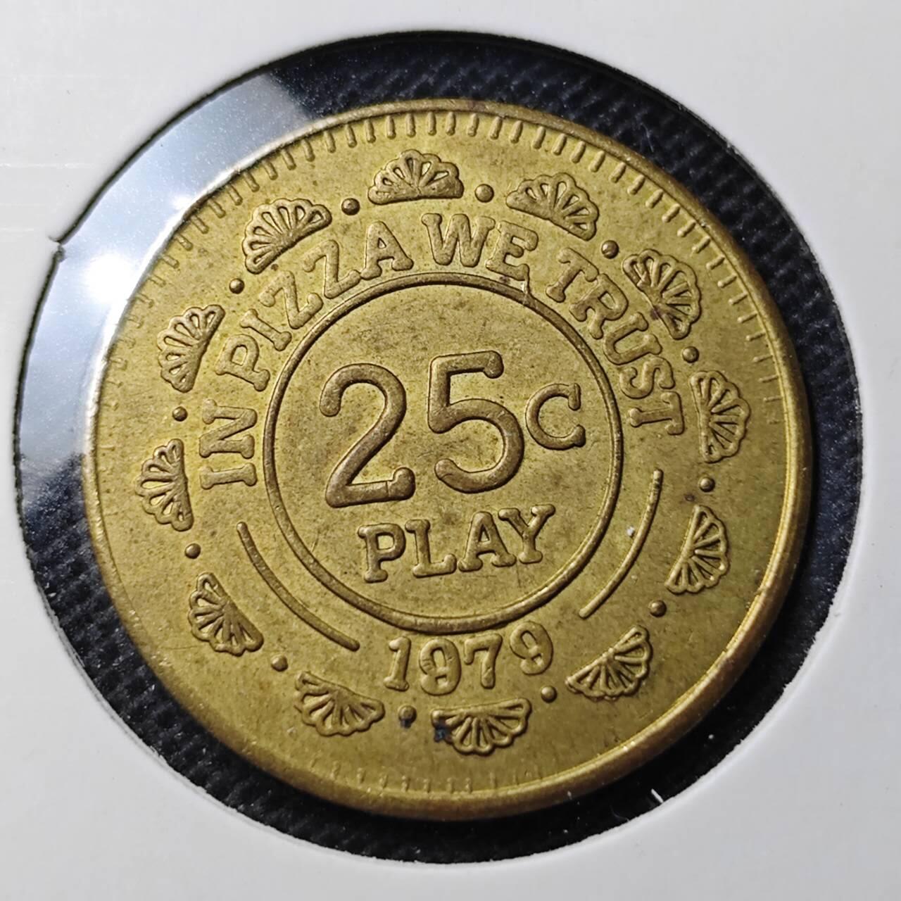 KK钱币收藏小铺 第330期 2月预留时间 周末发货  1979年25分代币