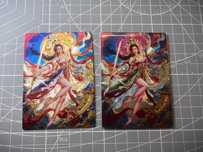 奇点卡牌 燎原 藏无缺璇哥 大卡道 卡玩帕克 卡德曼 白花恋诗 拍卖第十二场 卡牌出厂品质 不包厂瑕 放大镜品控勿拍 感谢大家支持 拍卖拒绝小号顶价 部分卡牌设置底价 大家放心拍 无佣金 公益场  - 奇点卡牌 宗 玄灵谱 九天玄女冷烫粗闪＋粗闪一对