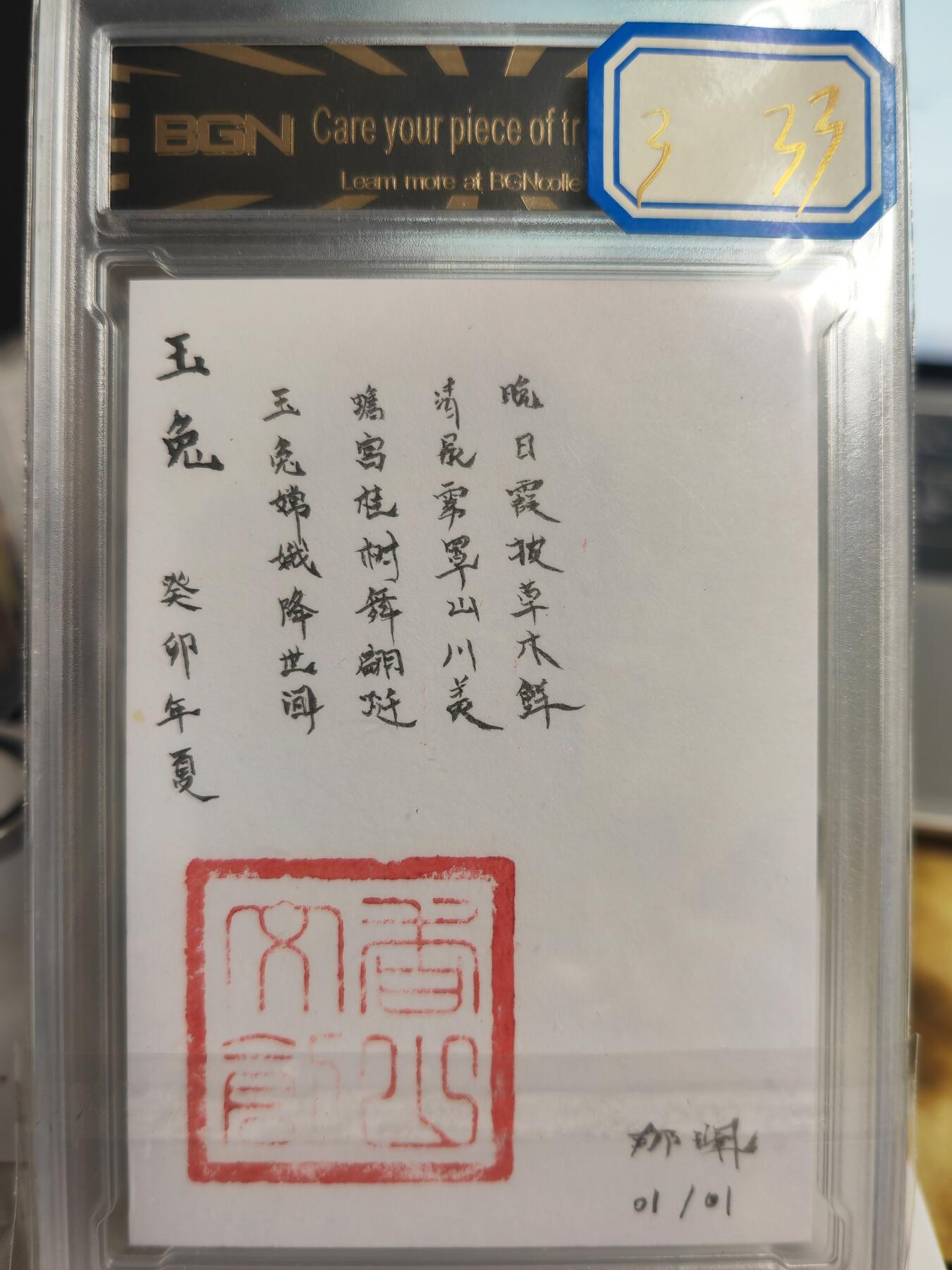 阳大大卡牌拍卖第69期（持续收拍品，周五晚上九点截拍，进群福利早知道）