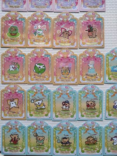 卡迷第5期，清仓 线条小狗 SR 31张