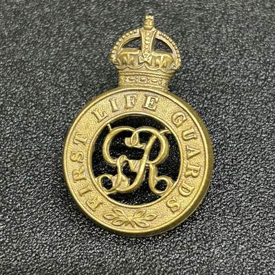 西秦中古拍卖第五十六期 - 英国二战皇家陆军骑兵卫队帽徽