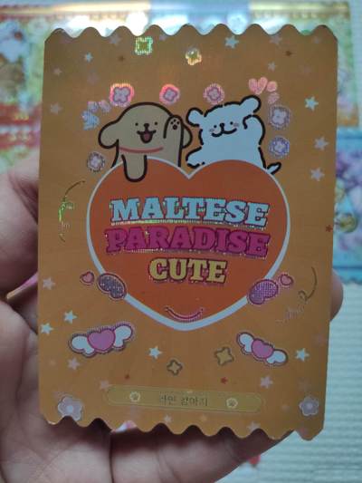 卡迷第5期，清仓 线条小狗 SP卡 12张