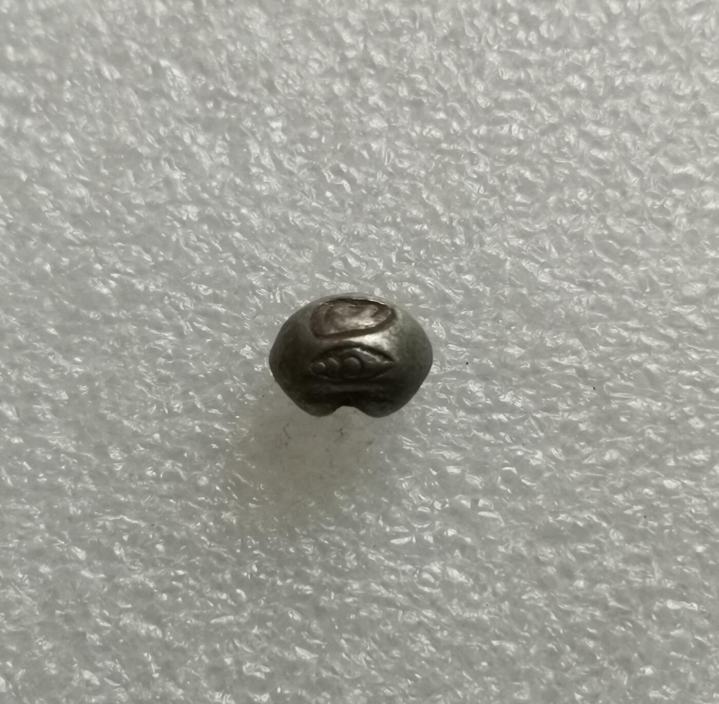 瓶子🏺第205期拍卖会  泰国早期象形海螺戳记屁股锭银锭