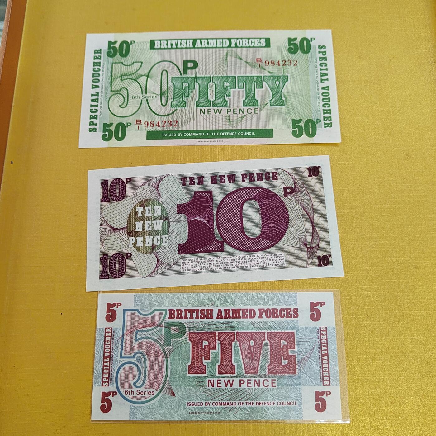 PCAI钱币28-494  纸币小专场 外币一组