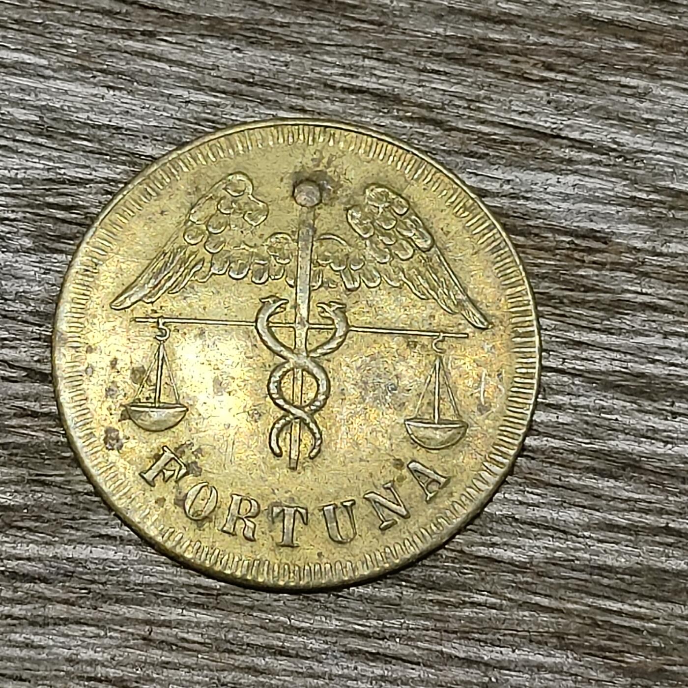 【铜匠收藏】★第131场★散币场，无佣金，30包邮。不满30元，支付5元运费。《接受代拍 代送NGC评级》 FORTUNA 纪念章