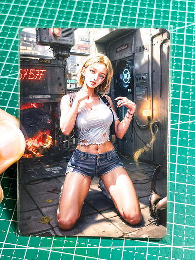 【关注参拍有赠卡】显眼宝29期  奇奇怪怪专场 - 狐狸卡卡     动漫漫画人物单卡系列  18号   共1张   折光彩闪工艺  大卡尺寸  63*88