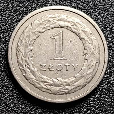 泉币菌-第100场-百场纪念 精品场 - 波兰 1995年 1兹罗提镍币 鹰 23mm 币值已经两三块了