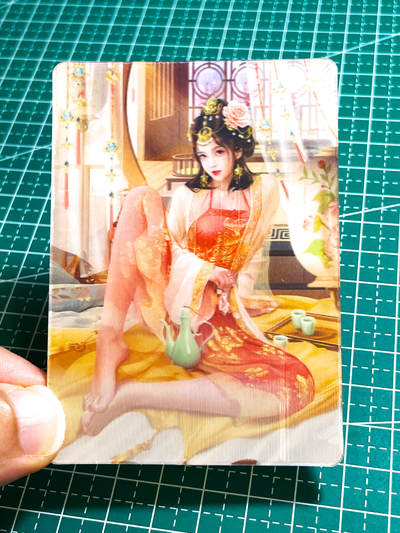 【关注参拍有赠卡】显眼宝29期  奇奇怪怪专场 - 涅槃卡牌     金瓶梅人物系列  吴银儿   共1张   光冊工艺  大卡尺寸  63*91