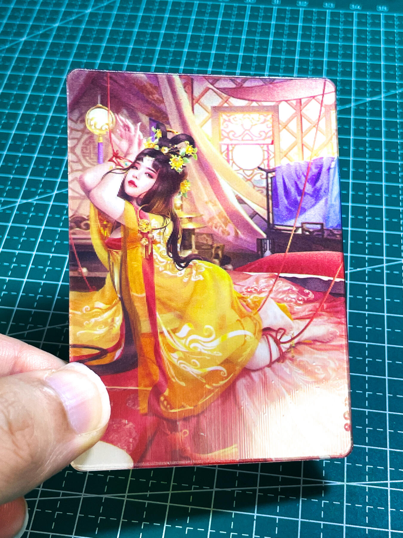 【关注参拍有赠卡】显眼宝29期  奇奇怪怪专场 涅槃卡牌     金瓶梅人物系列  李桂姐   共1张   光冊工艺  大卡尺寸  63*94