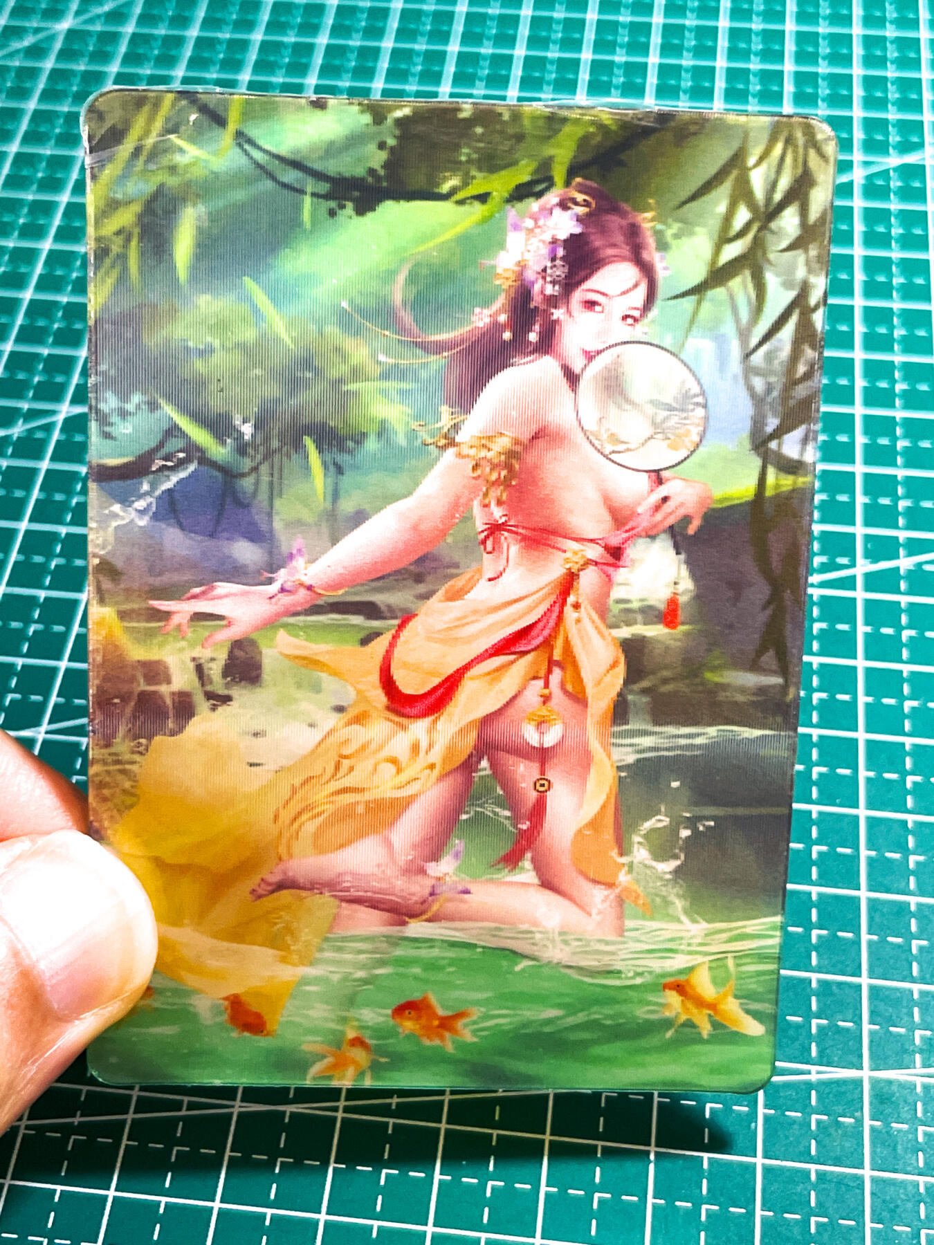 【关注参拍有赠卡】显眼宝29期  奇奇怪怪专场 涅槃卡牌     金瓶梅人物系列  庞春梅   共1张   光冊工艺  大卡尺寸  63*94