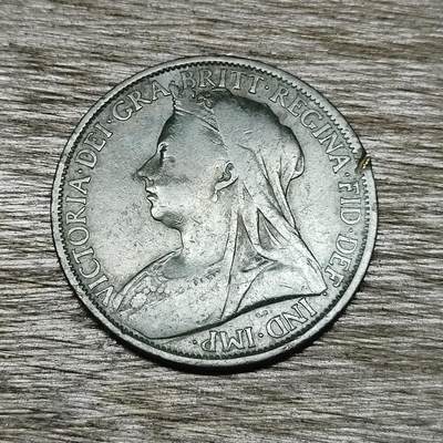 【铜匠收藏】★第131场★散币场，无佣金，30包邮。不满30元，支付5元运费。《接受代拍 代送NGC评级》 - 英国 1900年 维多利亚时期 1便士