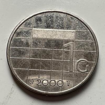 🌹外币初藏🌹🐯2025年第94场  每周二四六晚8️⃣点 接代拍 - 荷兰2000年一盾