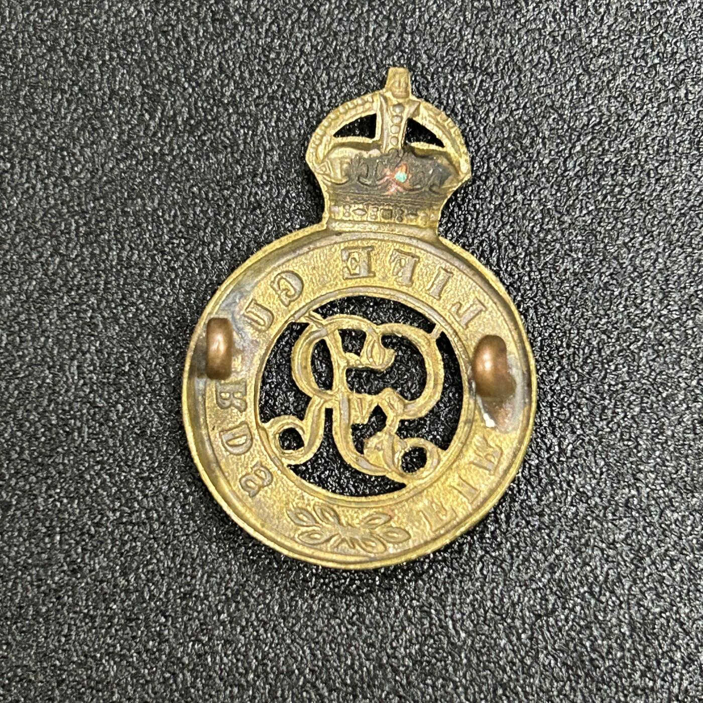 西秦中古拍卖第五十六期 英国二战皇家陆军骑兵卫队帽徽