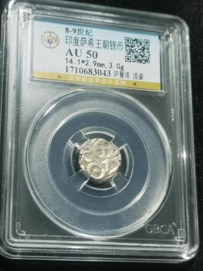 天下钱庄专场欢迎参拍 - 萨希王朝银币