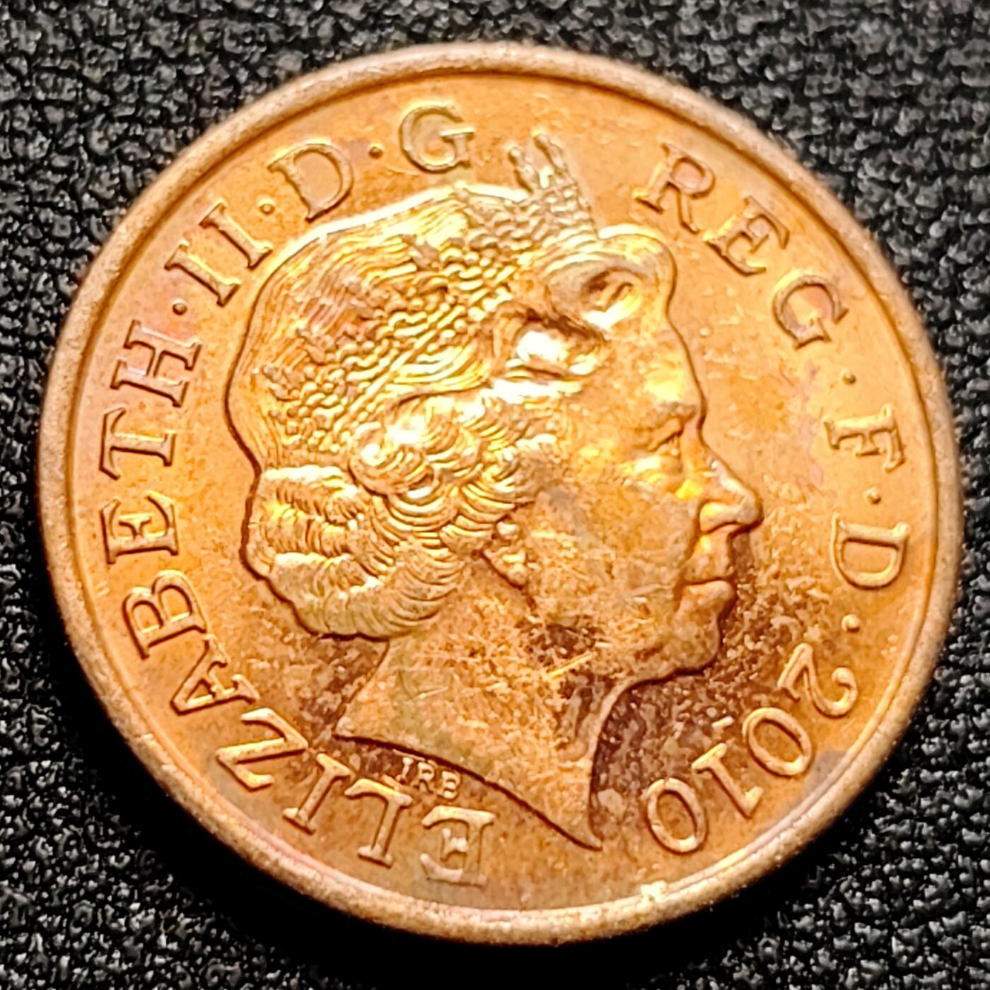 泉币菌-第105场-精品福利场 老年女王头像 狮腿 英国1便士 铜币 20mm