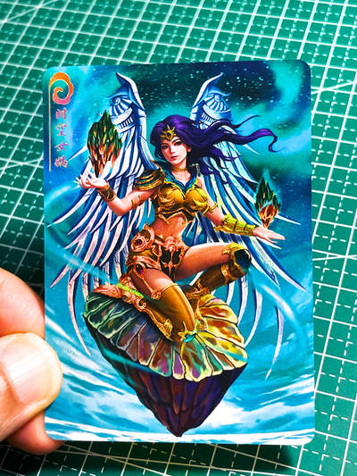 【关注参拍有赠卡】显眼宝29期  奇奇怪怪专场 - 【茉莉重置版 第一弹没规划好超级多核心】 封神100 散配一张 女娲 彩闪工艺 63*88