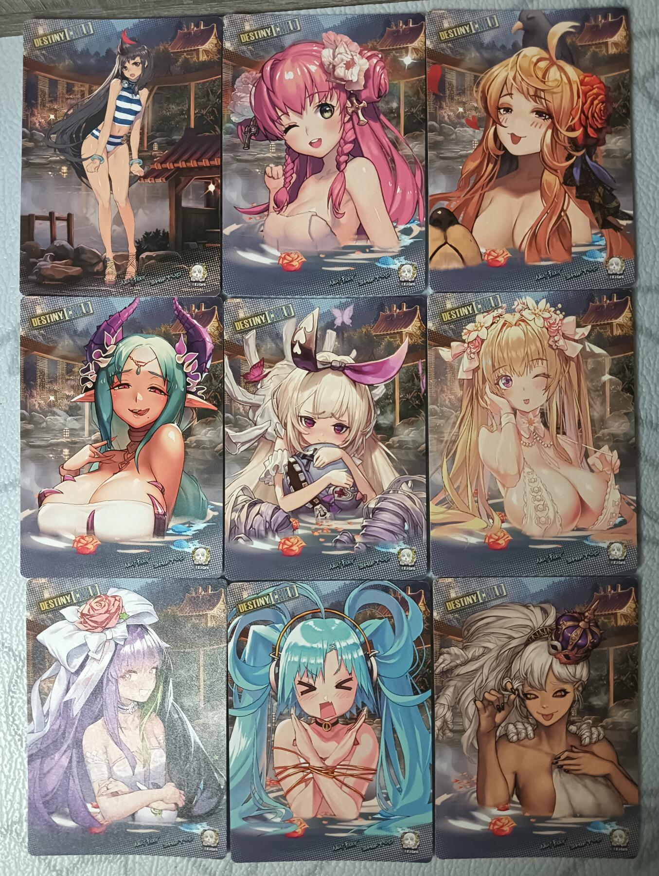 花开卡拍第36期（8月31号周日截拍，品控勿拍!!!拍品不寄存，运费5元，自制卡难免瑕疵，可能存在轻微撞角爆边等出厂瑕疵，品控介意勿拍！）