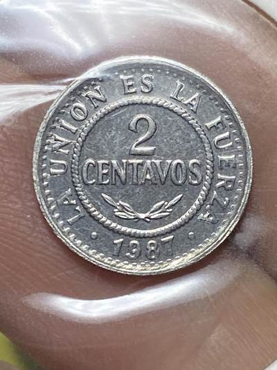 2025年第八十三场(总第一百零九场）外国好品散币(免佣金) - 玻利维亚🇧🇴1987单年份2分