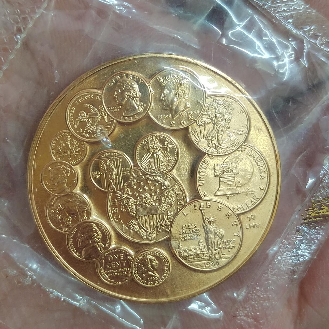 PCAI钱币29-496 邮币卡小专场 美国章