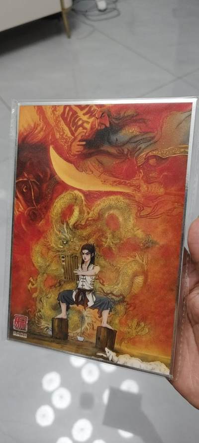 秋原瞳的小店第二十一期（一叶知秋，一夜知秋） - 昆仑万象中福色纸少年关公