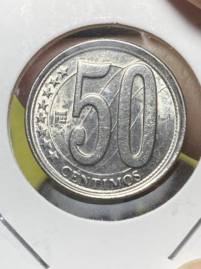 2025年第八十三场(总第一百零九场）外国好品散币(免佣金) - 委内瑞拉🇻🇪2007年50分(2007–2012年套币第一版，钢材质版，首发年仅发行2年)