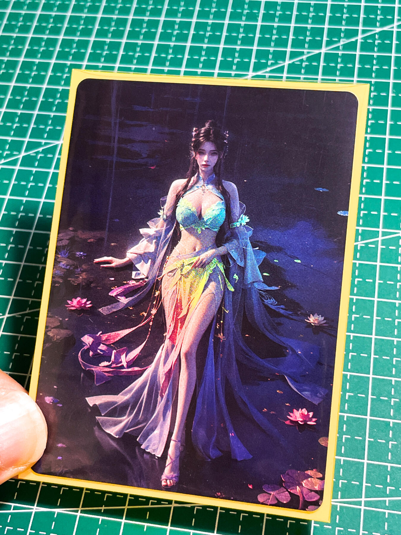 【关注参拍有赠卡】显眼宝29期  奇奇怪怪专场 个人最喜欢的动漫角色卡 散配1张  李慕婉  2号 彩闪 63*88