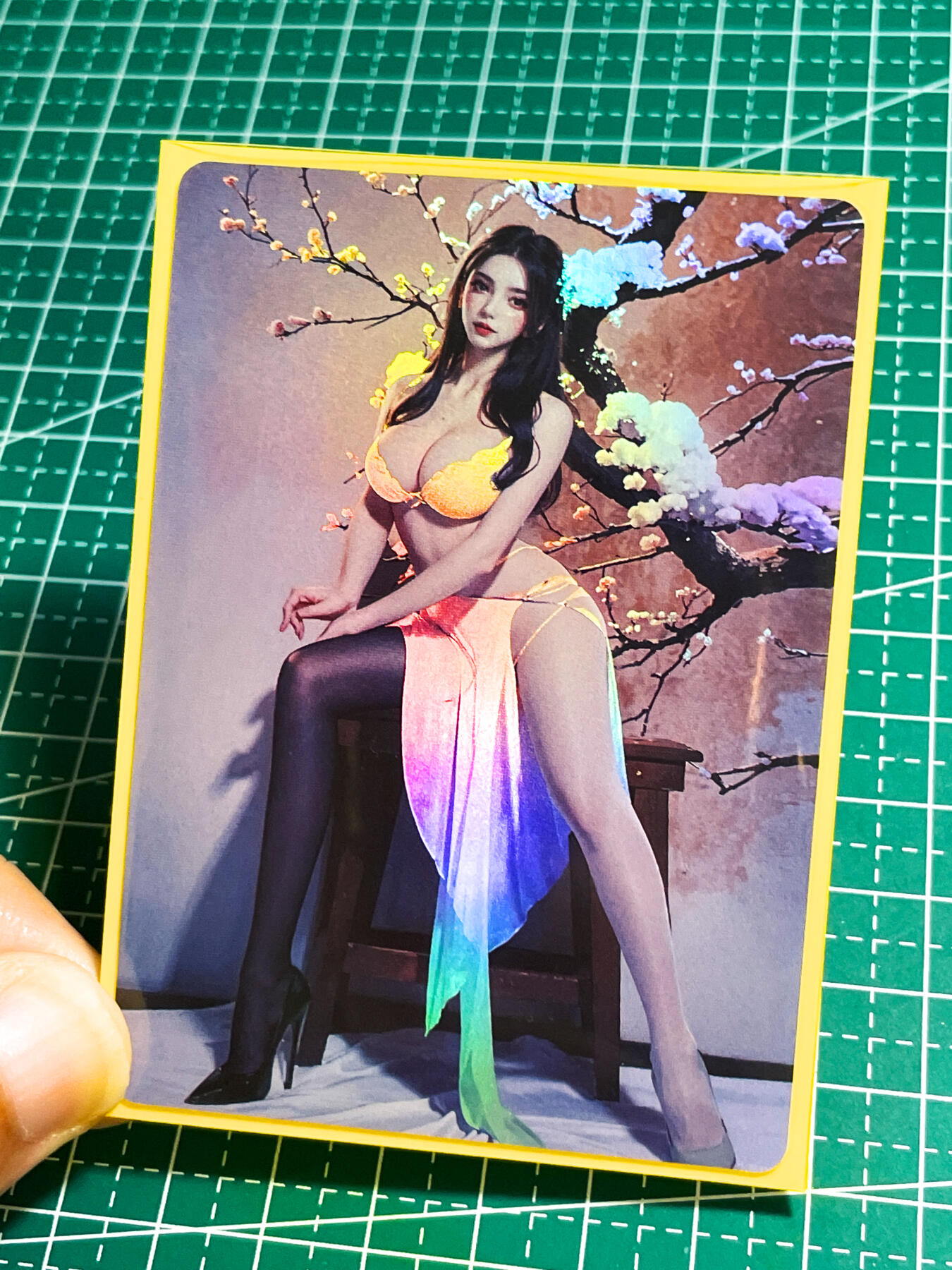 【关注参拍有赠卡】显眼宝29期  奇奇怪怪专场 个人最喜欢的动漫角色卡 散配1张  李慕婉  1号 彩闪 63*88