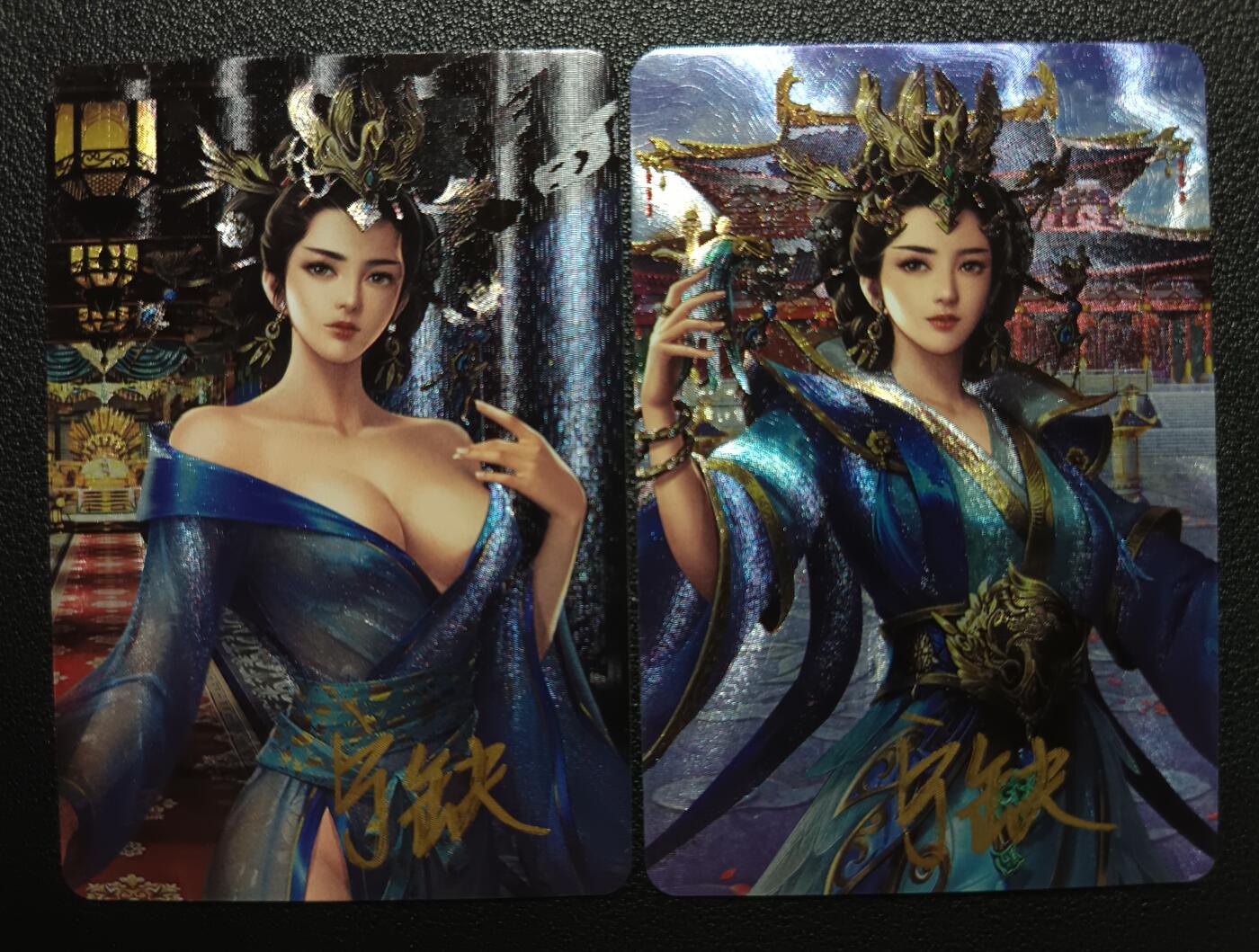 天玑星卡拍第118期《9.1周一截拍》持续收拍收评中 满赠卡需备注 【亲签卡】宁缺卡牌 夏姬 粗闪 两张