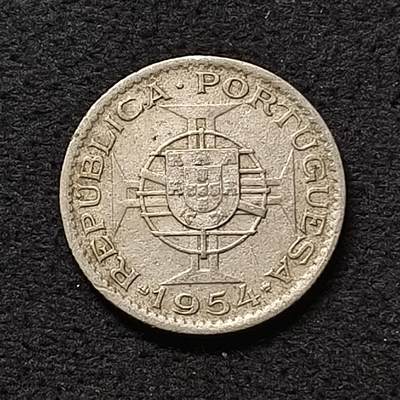 【全场包邮】纯粹捡漏拍455场 - 葡属莫桑比克1954年2.5埃斯库多