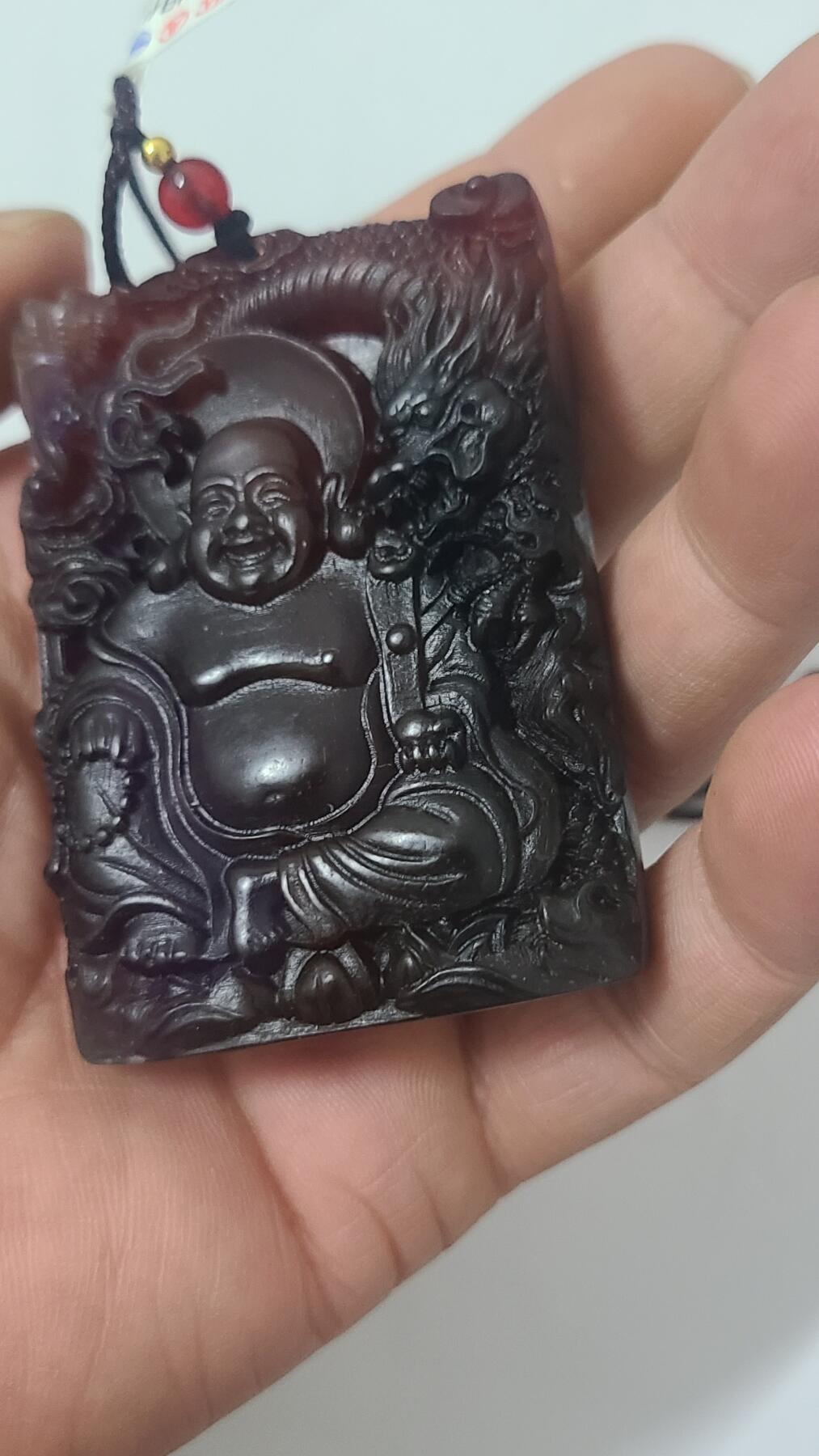 扶桑树结香毒液弥勒佛吊坠