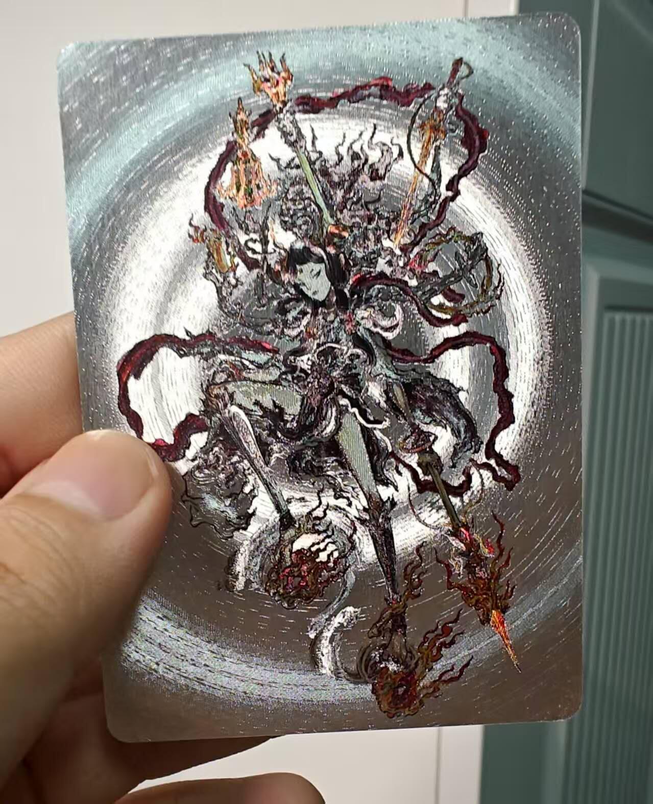 龙虎卡牌第五十二场，小坏熊，你真坏 （无佣金，满120包邮，欢迎送拍） 粗闪套卡 启读  沈鑫封神榜水墨版（第一弹+第二弹 20张全）