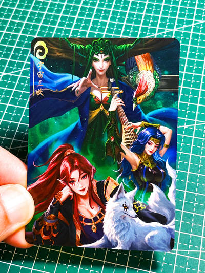 【关注参拍有赠卡】显眼宝29期  奇奇怪怪专场 - 【茉莉重置版 第一弹没规划好超级多核心】封神100 散配一张轩辕三妖 彩闪工艺 63*88