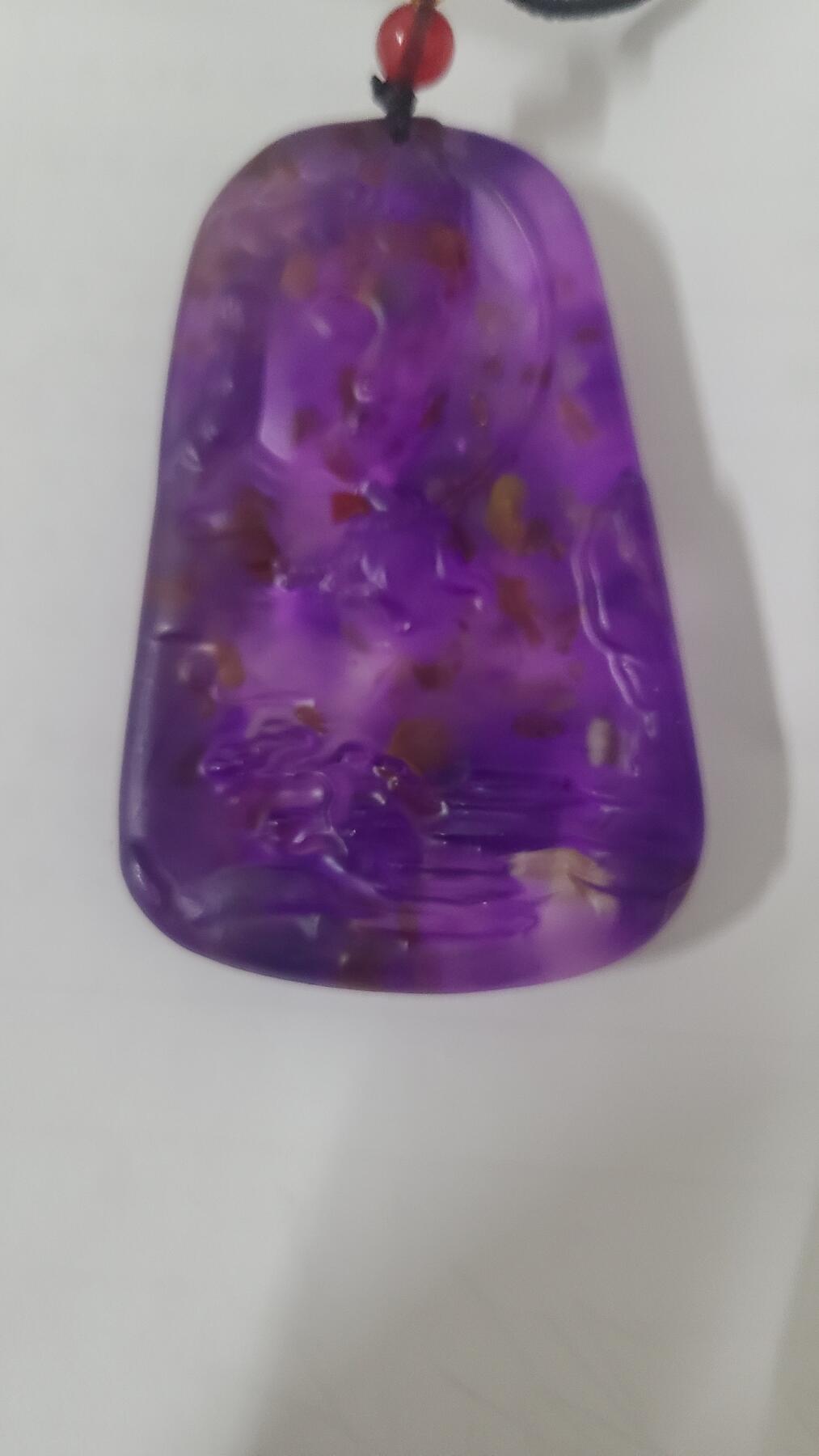紫祺紫龙醇沉香吊坠