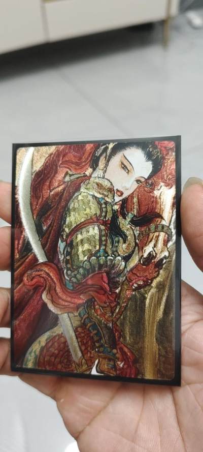 秋原瞳的小店第二十一期（一叶知秋，一夜知秋） - 签绘水浒项目手绘粗闪特卡戎装三娘