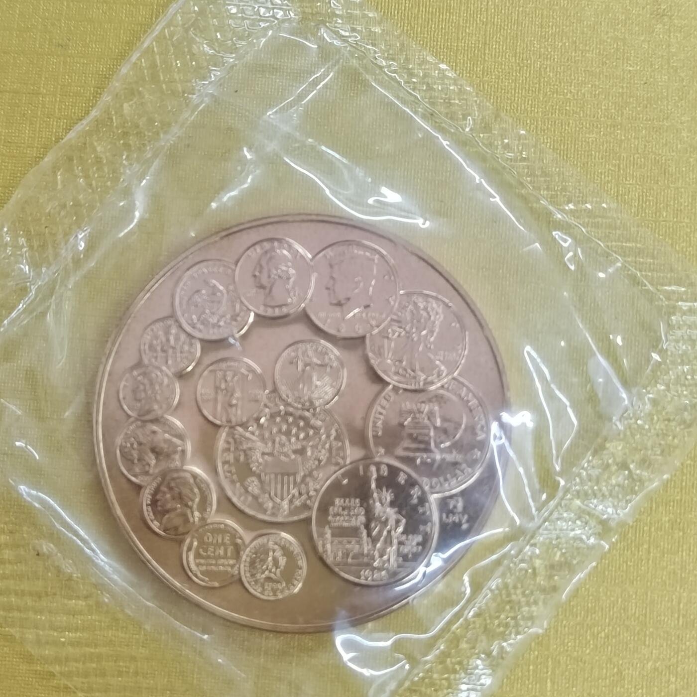 PCAI钱币29-496 邮币卡小专场 美国章