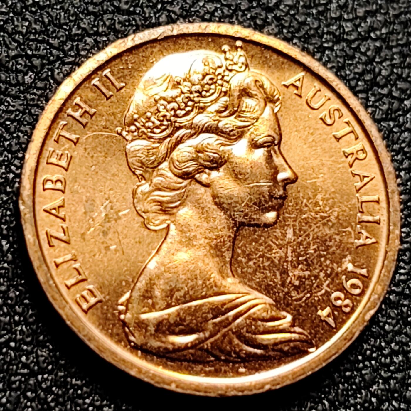 泉币菌-第105场-精品福利场 英属澳大利亚1分 青铜币鼯鼠 直径17.5mm 大洋洲币