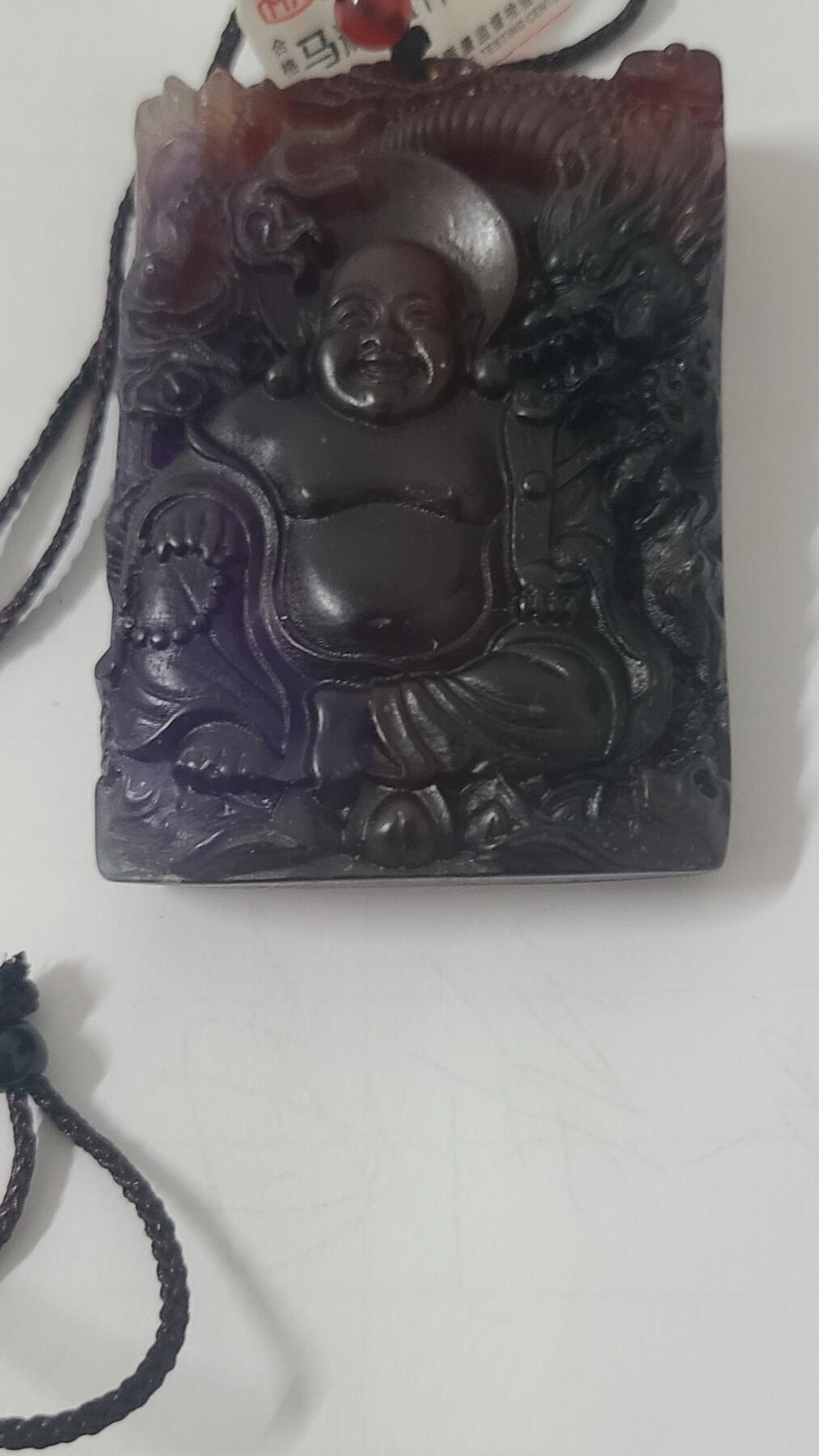 扶桑树结香毒液弥勒佛吊坠